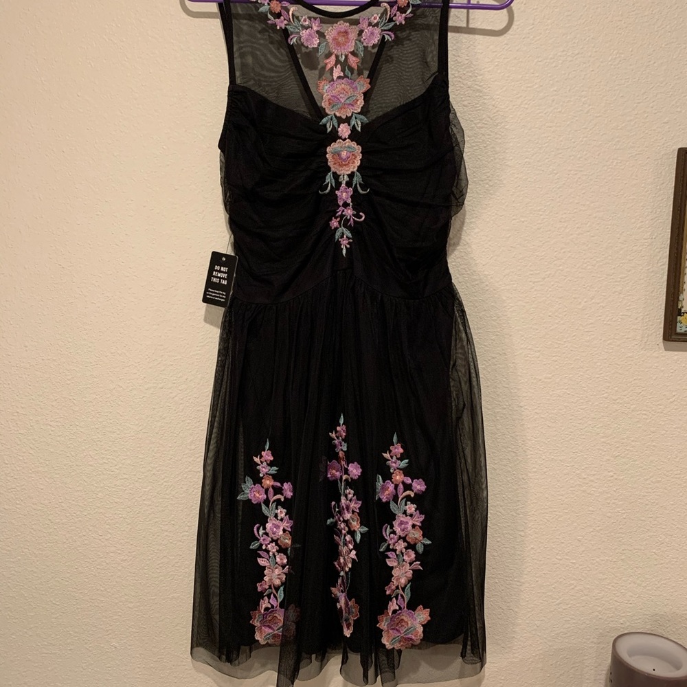 Express Embroidered Dress